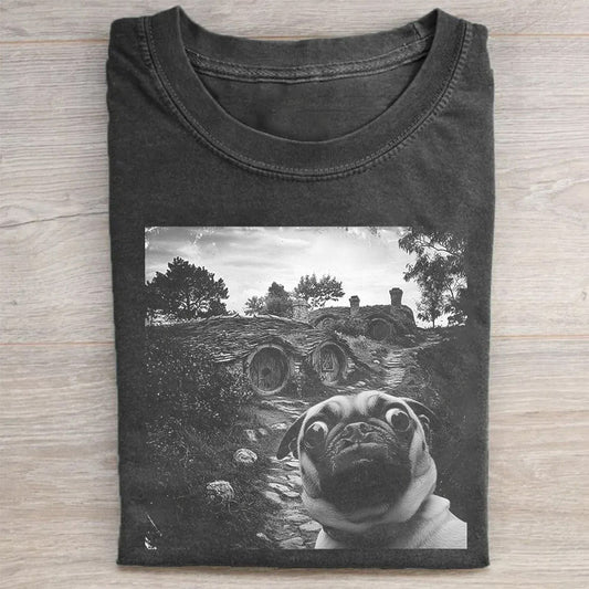 Fantasy Ring Movie With Dog Unisex T-Shirt