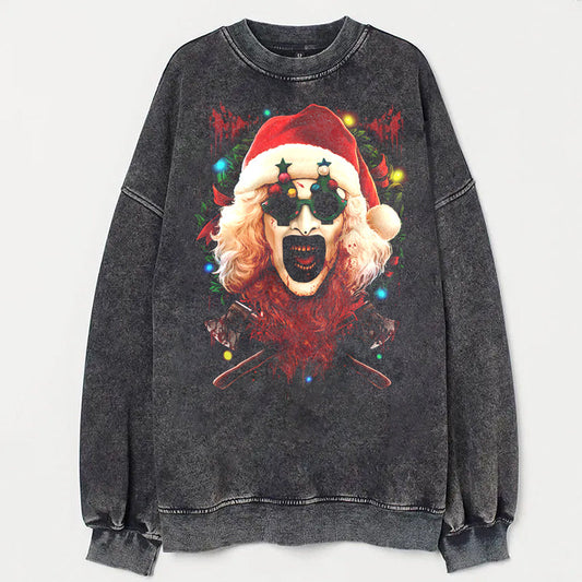 Retro Funny Christmas Sweatshirt - heygraff